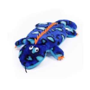  Invincibles Blue 4 Sqk   Gecko Squeaker Dog Toy 