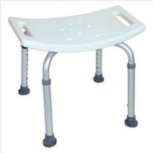   PM3L Anodized Aluminum Shower Chair Back: Without: Everything Else