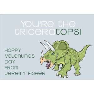  Triceratops Valentine Cards