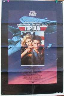 Top Gun Tom Cruise Original 1Sh Movie Poster  