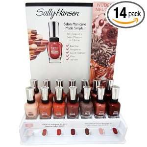 Sally Hansen Complete Salon Manicure Nail Polish Display (14 bottles)