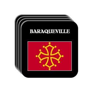  Midi Pyrenees   BARAQUEVILLE Set of 4 Mini Mousepad 