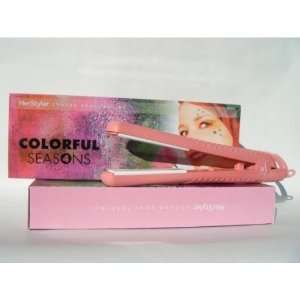  Herstyler Colorful Season Pink Hair Straightener: Beauty