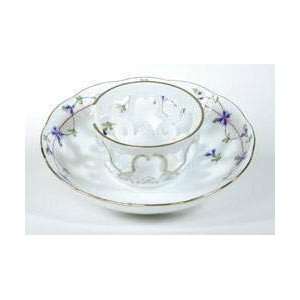  Blue Garland Trembler Saucer 5 1/2