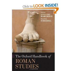   Studies (Oxford Handbooks) [Hardcover] Alessandro Barchiesi Books