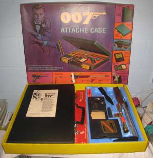   MULTIPLE JAMES BOND 007 ATTACHE BRIEF CASE IN ORIGINAL BOX !  