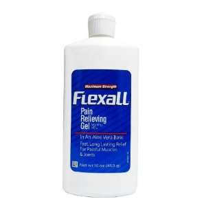 Flexall 454 Maximum Strength Pain Relieving Gel 16 oz (Free Shipping)