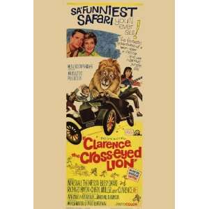  Clarence The Cross Eyed Lion Movie Poster (27 x 40 Inches 