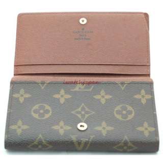 Authentic Louis Vuitton Tresor Wallet w/Dust Bag,  
