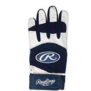  Rawlings Adult Pro Design Batting Glove (Navy) (Bgp355 A N 