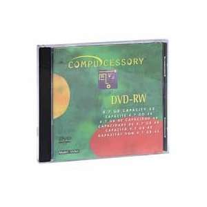   DVD RW, 4.7GB, 4x Recording Speed, 10/PK, W/Branded Surface 