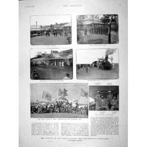  1898 Congo Railway Matadi Train Boma Espanet Goffin