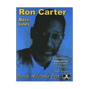  Ron Carter Bass Lines   Transcribed From Volume 12 