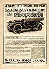 1911 McFarlan Six Automobile Connersville, IN Ad Print