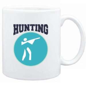  Mug White  Hunting PIN   SIGN / USA  Sports: Sports 