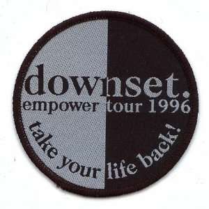  Downset Take Your Life Back Logo Woven Offical Patch 