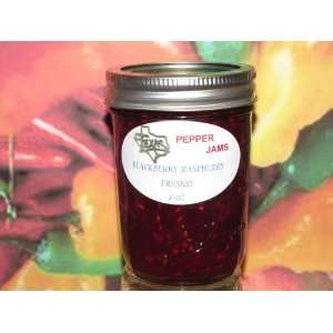  Blackberry Raspberry Fresno Pepper Jam 