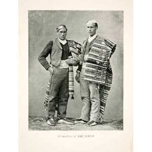  Print Peasants Northern Spain Portrait Costume Fashion Traditional 