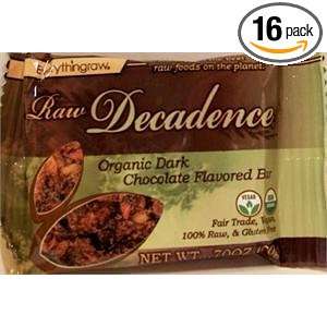 Essential Living Foods Everythingraw Raw Decadence Organic Dark 