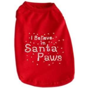  I Believe in Santa Paws Dog Shirt Size Large: Everything 