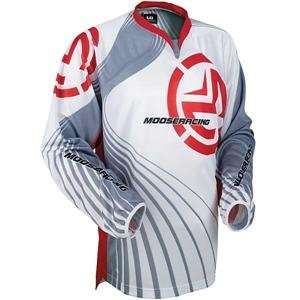  Moose Racing M1 Jersey   2011   Large/Red Automotive