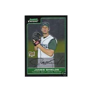  James Shields 2006 Bowman Chrome RC