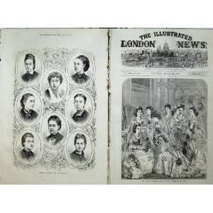  1871 Bridesmaids Princess Louise Windsor Castle Royalty 