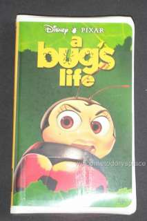 Bugs Life VHS, 1999 CLAMSHELL FRANCIS Ladybug NEW  