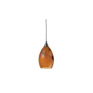  Tranquility 1 Light Spice Pendant In Satin Nickel: Home 