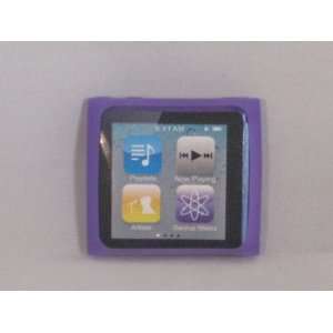  NEW Purple Ipod Nano 6 6g Generation Silicon Skin Cover 