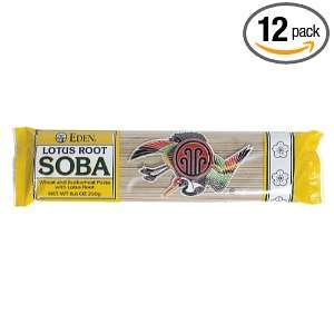 Eden Pasta, Soba Lotus Root, 8.8 Ounce Packages (Pack of 12)  