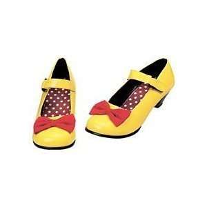  Disney Store Minnie Mouse Adult Ladies Costume Shoes Size 