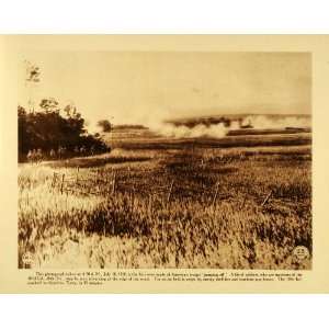   Advance Torcy Enemy Shell Fire   Original Rotogravure