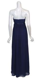 BCBG MAX AZRIA Romantic Beaded Silk Gown Dress 10 NEW  