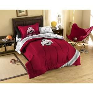    Ohio State Buckeyes NCAA Bed in a Bag (Twin): Everything Else