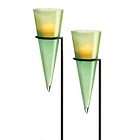 Set of 2 Contemporary Garden Torches Lawn