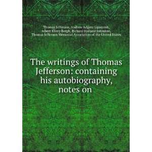  containing his autobiography, notes on . Andrew Adgate Lipscomb 