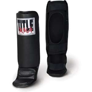  TITLE MMA GRAPPLING SHIN INSTEP GUARDS: Sports & Outdoors