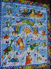 Baby Quilt Quilted Blanket Flying Leopards Butterflies items in Lucys 