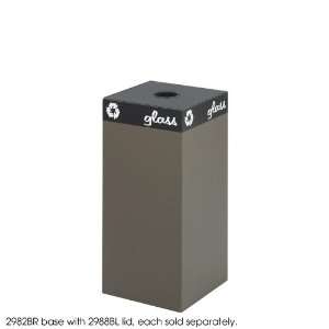  32 High Waste Receptacle for Recycling HXA188: Office 