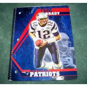 Tom Brady New England Patriots NFL Notebook: Sports 