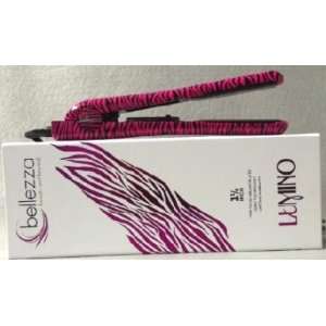  Bellezza Flat Iron Pink Zebra Lumino 1.25 Inch Solid 