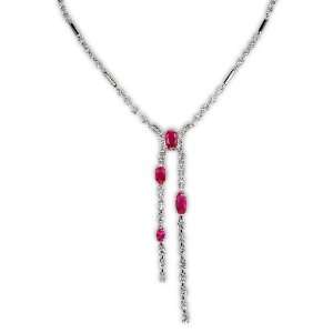  I Lovette Hera Bridal Collection CZ Ruby Perfected 