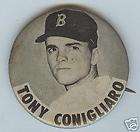 Tony Conigliaro 1 3/4 Pin 1965 Boston Red Sox No Smile