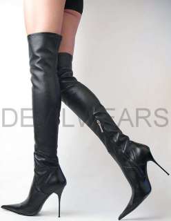 LES BAISERS DES ETOILES OVERKNEE OVER THE KNEE THIGH HIGH BOOTS EU 38 