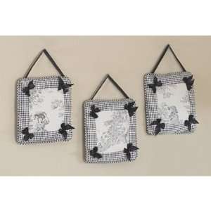  Black French Toile Wall Hangings