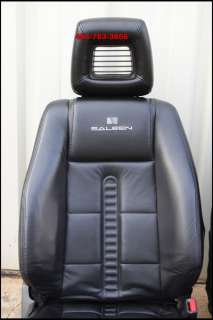 SALEEN FORD MUSTANG LEATHER BUCKET SEATS COUPE 05 06 07 08 09 2010 