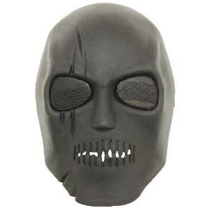  Airsoft Full Face SCAR Type Face Mask BK Sports 