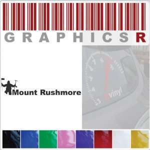 Sticker Decal Graphic   Mount Rushmore Parody Mountaineering Guide 