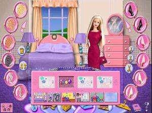 Barbie Beauty Styler PC CD match hair styles fashion dress clothes 
